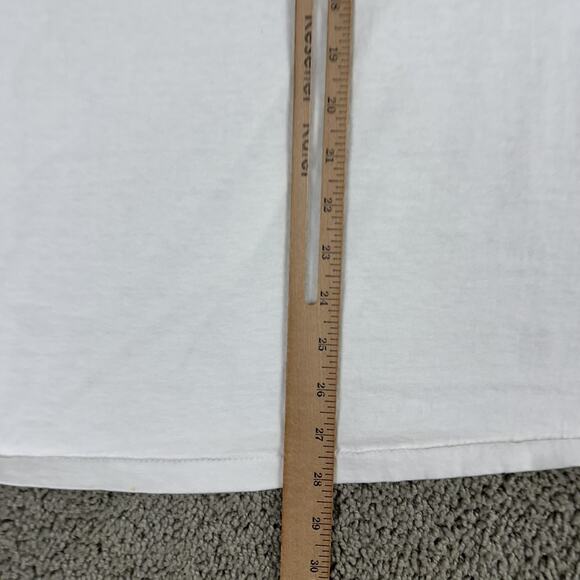 Vintage St. Thomas V.I. Shirt Mens Extra Large White Scuba Diving Oneita 90s - Picture 5 of 13